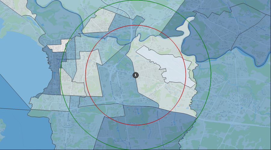 South Burlington, Vermont - Projected Population Growth Rate